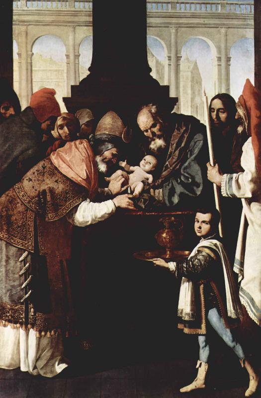 Francisco de Zurbaran La circuncision oil painting image